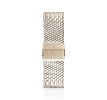 Gold mesh strap Strap | Oliver Green