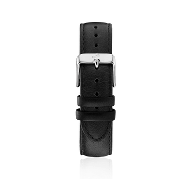 Black leather strap - Steel Strap | Oliver Green