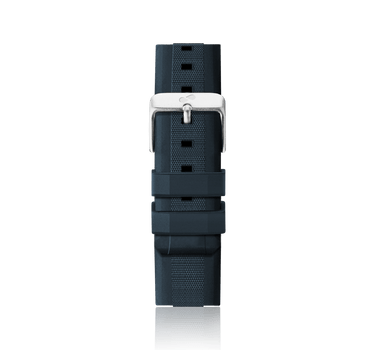 Blue silicone strap Strap | Oliver Green