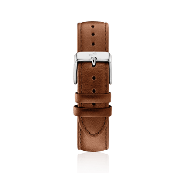Brown leather strap - Steel Strap | Oliver Green
