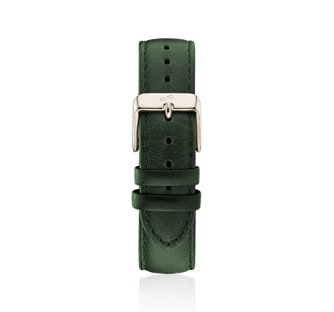 Green leather strap - Gold Strap | Oliver Green